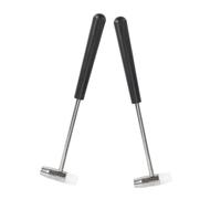 VALICLUD 2pezzi Mini Martello Per Orologi in Metallo Resistente Mini Martello Per Riparazione Orologi Impugnatura Liscia Adatto Per Uso Domestico e eria