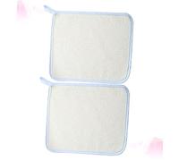 VALICLUD 2pezzi Panno Bagno Esfoliante in Nylon Asciugamano Bagno Panno Per Con Anello Corto Non Assorbente Per Rimuovere Cellule Morte