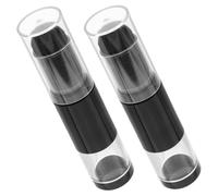 VALICLUD 2pezzi Pennelli Per Fard Fondotinta Viaggio Con Ricaricabile Per Applicare Cosmetici in Polvere Controllo Della Quantità Testina Materiali Resistenti