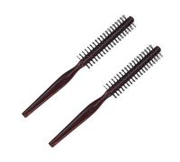 VALICLUD 2pezzi Pettine in Legno Naturale Setola Morbida Per Massaggiare Capelluto Pettine Parrucchiere Per Acconciature Domestico