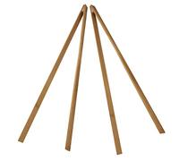 VALICLUD 2pezzi Pinza Rifiuti in Bambù Naturale Strumento Superiore Per Raccolta Dei Rifiuti All Aperto e Domestico Design Ergonomico Presa Facile e Antiscivolo Durevole Per Utilizzo