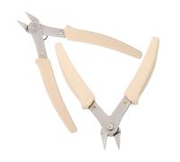 VALICLUD 2pezzi Pinzetta Per Unghie in Acciaio Forbice Per Nail Art Raccoglitore Pinza Per e Strumento Per Manicure
