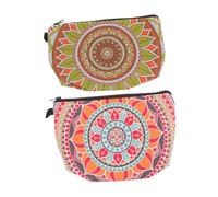 VALICLUD 2pezzi Pochette Da Viaggio Multifunzionali Per Cosmetici e Toiletries Borse Portatili Con Design Tema Per Organizzare Make-up e Prodotti Da Toilette