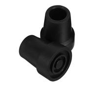 VALICLUD 2pezzi Punte in Gomma Nere Antiscivolo da Sostituzione per Bastoni da Passeggio Bastoncini da Trekking Design Ammortizzante per Superfici Diverse come Erba Scale e Sabbia