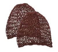 VALICLUD 2pezzi Retina Per in Morbida Maglia Rayon All Uncinetto Per Donne Retina Per Scaldacollo in Leggero Per Sonno Eventi