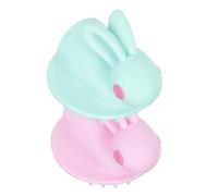 VALICLUD 2pezzi Spazzola per Capelluto in Massaggiatrice per Ragazzo Ragazza Ragazza Pervare la Testa per Pulizia Profonda per Rimuovere le Cellule Morte per Rilassare Capelluto