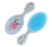 VALICLUD 2pezzi Spazzola Per Piccola Portatile Spazzola Districante Per Da Ragazza Per Adatta Per Domestico e Viaggio