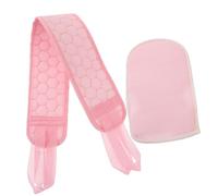 VALICLUD 2pezzi Spazzolino Esfoliante per Schiena Cinghia da Bagno Guanto da Doccia per Rimuovere Morta e Massaggio da Bagno Facile da Pulire e Rilasciare Spazio