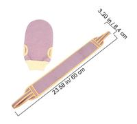 VALICLUD 2pezzi Spazzolino Esfoliante Per Schiena Set Di Asciugamani Da Bagno Prodotti Per Bagno Da Toeletta Realizzati in Poliestere Traspirante Design Intelligente