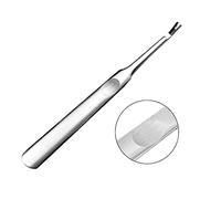 VALICLUD 2pezzi Spingi Cuticole e Forchetta Per Morta Strumento Per Unghie in Acciaio Inossidabile e Trimmer Per Pedicure e Manicure Rimuove Cuticole e Pellicine Sicure e Rapide