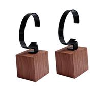 VALICLUD 2pezzi Supporto Per Orologi Da Tavolo Espositore Elegante Per Orologi Con Superficie Antigraffio Per Ufficio Casa e Negozi Portatile e Pratico