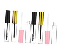 VALICLUD 2sets Contenitori Cosmetici Trasparenti Per Lip Gloss Mascara e Eyeliner Con Applicatori Pratici Per Viaggi e Makeup