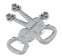 VALICLUD 3 pezzi Apribottiglie in Metallo Portachiavi Design Chitarra Decorativo Portatile per Feste Barbecue e Regalo Originale per Amanti della Musica