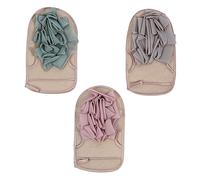 VALICLUD 3 Pezzi Bagno Esfolianti Doccia Doppio per Esfoliazione Profonda per Luffa e Della e Rimozione Cellule