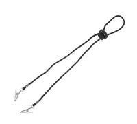 VALICLUD 3 Pezzi Clip per Bavaglini Regolabili Portatovaglioli Eleganti e Leggeri con Laccetto per Adulti e Anziani Design Pratico e Doppia Funzione