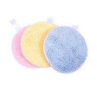 VALICLUD 3 Pezzi Dischetti Struccanti Riutilizzabili in Per Piumino Per Cosmetici Strumento Pulizia Del Ragazze Formato Compatto e Facile Trasportare