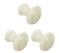 VALICLUD 3 Pezzi Massaggiatore Con Pietre Di Funghi Spazzola Per Il Corpo Per Roller Del Viso Grinza Massaggio Facciale Pietra Massaggiatrice a Fungo Pietra Da Massaggio Per Adulti