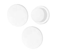 VALICLUD 3 Pezzi Protezione e Facile Resistente Quotidiana da all'Usura Installare per Maniglia Porta Cilindrica Silicone Design Elegante Quasi Invisibile per Spazi Abitativi e Bagno