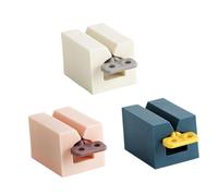 VALICLUD 3 pezzi Spremitubo Dentifricio Plastica Manuale Estrusore Rotante per Bagno e Lavabo Colori Bianco Rosa Pastello Blu Notte Dosaggio Preciso e Risparmio Pasta Dentifricio
