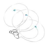 VALICLUD 3 pezzi Supporto Lente d'Ingrandimento Regolabile per Riparazione Orologi Accessorio Filo in Acciaio per Monocolo Orologiaio Leggero e Comodo da Indossare