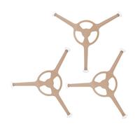 VALICLUD 3 Pezzi Supporto per Piatto Girevole Microonde Rulli Resistenti al Calore Base Stabile per Sostituzione Efficiente e Lunga Durata