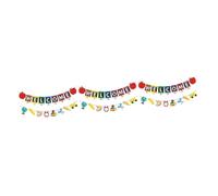 VALICLUD 3 Set Bandiere Decorative Per Scuola Da Striscioni Colorati Per Decorazioni Per Classi Per Accogliere Gli Studenti E Scattare Foto Memorabili 2 Pezzi*3