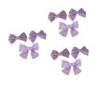 VALICLUD 3 Set Fermaglio Per Con Fiocco Fermagli Per Accessori Pantofole Danza Ragnatela Striscia Copricapo Pantofole Rifinitura Forcina Coda 3 pezzi*3