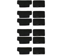 VALICLUD 3 Set Imbottiti per Coprimaniglie Antiscivolo per Comfort e Design Spesso per Al Braccio Facili Installare e Lavabili Adatti Tutti Tipi Nero