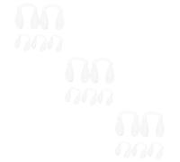 VALICLUD 3 Set Naselli in Silicone Tasco Per Occhiali Naselli Per Occhiali Gli Occhiali Dei Cuscinetti Naselli Di Ricambio Occhiali A Presa Del Naso Non Gel Di Silice 5 Pezzi*3