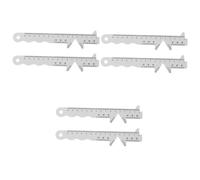 VALICLUD 3 Set Righello Della Distanza Della Pupilla Misura Distanza Pupillare Righello Pd Righello Portatile Per La Distanza Della Pupilla Pupillometro Ottico Plastica 2 Pezzi * 3