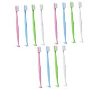 VALICLUD 3 Set Spazzolino A Doppia Testa Conico Spazzole Interdentali Teepees Baskees Scovolini Dentali Spazzolino Denti Susse Denti Interspazi Spazzola Di Fermo Setole 4 Pezzi * 3