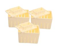 VALICLUD 3 set Stampo per Tofu per e Tofu Fatti Casa Utensile per Sicura e Resistente