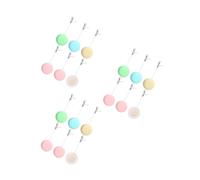 VALICLUD 3 Set Tergicristallo Del Telefono Salviette Per Schermo Per L'elettronica Lenti Pulisce Gli Occhiali Scopo Kit Pulisci Occhiali Spazzola Pulisci Occhiali Colore Casuale 6 Pezzi * 3