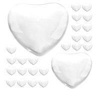 VALICLUD 30 Pezzi Chart Colori Unghie in Vetro Trasparente Espositore Smalti Nail Art Supporto per Mostrare Colori per e Domestico