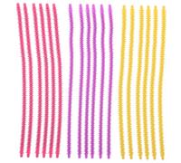 VALICLUD 30pezzi Bigodini in Silicone per Capelli Bigodini Flessibili per Permanente Strumenti per Arricciare Capelli Creare Trecce per Uso Domestico Salone