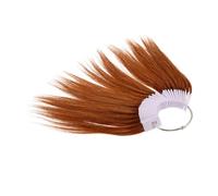 VALICLUD 30pezzi Campione di Colore dei Capelli Umani da Pz per Test di Tintura Tabella di Colorazione Campione di Formazione sulla Tintura Utilizzabile per Saloni e Barbieri