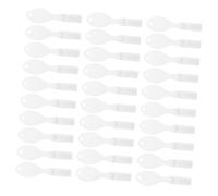 VALICLUD 30pezzi Spazzolini Dentali Mini Portatili Strumenti Per Pulizia Dei Denti Essenziali Per Istituzioni Come Prigioni e Ospedali Design Manico Corto Resistente All Usura Per Igiene
