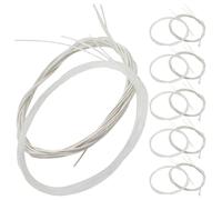 VALICLUD 36 Pezzi Corde per Chitarra Classica in Nylon Tensione Bianco | Set di Ricambio per Chitarra Classica a Sei Corde, per Pratica Familiare e Lezioni di Gruppo
