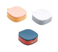 VALICLUD 3pezzi Contenitore Di Stoccaggio Per Pillole Supporti Silicone Portatile e Facile Da Riporre Per Viaggi e Uso Quotidiano