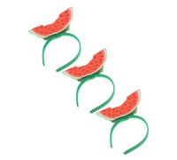 VALICLUD 3pezzi Copricapo Forma Di Frutta Cerceotto Forma Di Anguria Accessori Per Capelli Cerceotto Estivo Alla Moda Per Donna