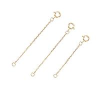 VALICLUD 3pezzi Estensori Per Collane e Regolabili Per Diy Lunghezze Accessori Versatili Per
