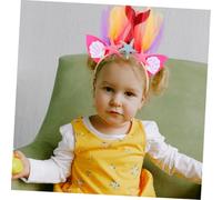 VALICLUD 3pezzi Fascia Per Capelli Tema Sirena Oceano Design Colorato Per Cerchietto Per Capelli Da Bambina e Cerchietto Per Feste in Spiaggia