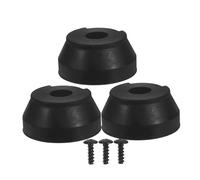 VALICLUD 3pezzi Gommini Antiscivolo Per Stampelle Cuscinetto in Gomma Per Bastoni Da Passeggio Punte Di Ricambio Per Deambulatori Accessori Per Anziani Forniture Per Stampelle