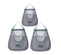 VALICLUD 3pezzi Sacchetti Rete Appesi Per Frutta e Verdura Contenitori Per Aglio e Cipolle Organizer Traspirante Per Conservazione Di Radice Aromatica e Patate in Cucina