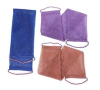 VALICLUD 3pezzi Scrubber Per Doccia Per Asciugamano Bagno Salvietta Esfoliante Panno Scrubber Per Schiena Spugna Bagno Africana Spugna Esfoliante Per Asciugamani Scrub