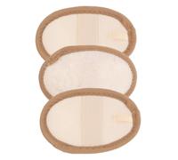 VALICLUD 3pezzi Spugna da Doccia in Luffa Spazzola Esfoliante per Corpo Dischetti in Luffa Naturale per Scrubber Corpo