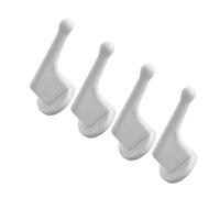 VALICLUD 4 Ganci da Parete per Termosifoni, Ganci da Bagno Adesivi Multifunzionali per Asciugamani e Cappotti, Attaccapanni Salvaspazio senza Foratura per Cucina, Ingresso e Camera