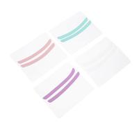 VALICLUD 4 Paia benda sull'occhio in silicone cerotti in silicone per le rughe cuscinetto per ciglia in silicone bacchette per ciglia bacchette per sollevare le ciglia Gel di silice