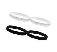 VALICLUD 4 Pezzi Bracciale di alla moda Porta della manica elastica braccialetti grossi fasce di maniche a camicia braccialetto a catena di serpente braccialetti bobina Metallo