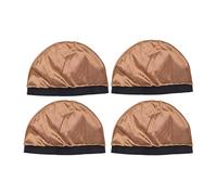 VALICLUD 4 Pezzi Cappello Chemoterapia Elasticizzato Imitazione Cappello Notturno per Comfort e Protezione Dei Durante